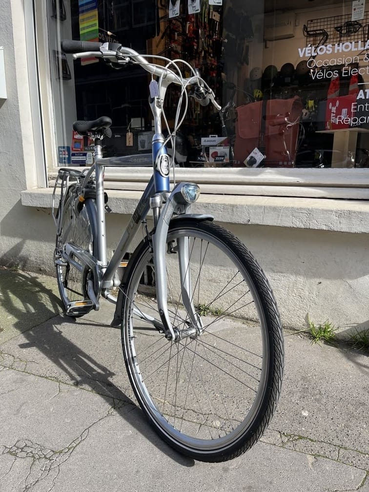 Vélo hollandais Gazelle Fuente vue de face