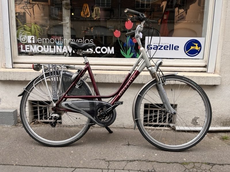 Vélo hollandais Gazelle Genève Gold Line